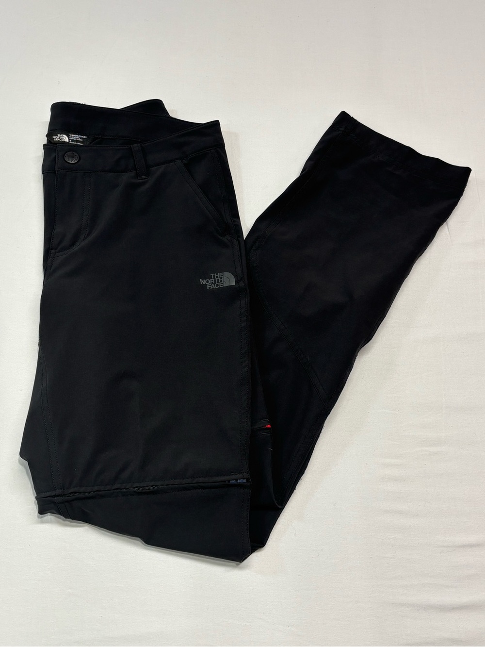 EUC The North Face Women's Paramount Convertible Hiking Pants Black Size 4